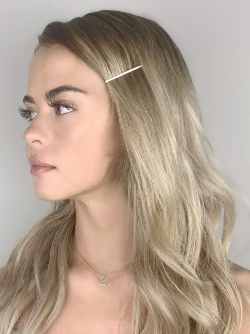Heliums Large Bobby Pins - Gray - 2.5 Inch Extra Long Straight Hair Pins, Enamel Coated - 24 Count - Image 5